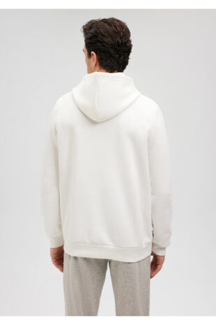 سویشرت سفید آستین استاندارد مردانه ماوی | 610937