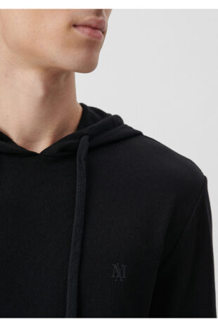 سویشرت سیاه آستین استاندارد مردانه ماوی | 065779-900