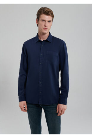 پیراهن لاجورد مردانه ماوی | 211292