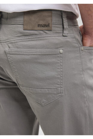 جین خاکستری فاق نرمال مردانه ماوی | 378