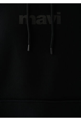 سویشرت سیاه آستین استاندارد مردانه ماوی | 610960