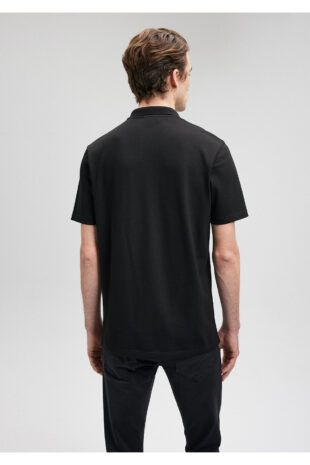 تیشرت یقه پولو سیاه مردانه ماوی | TYCXY75JPN170970876828811