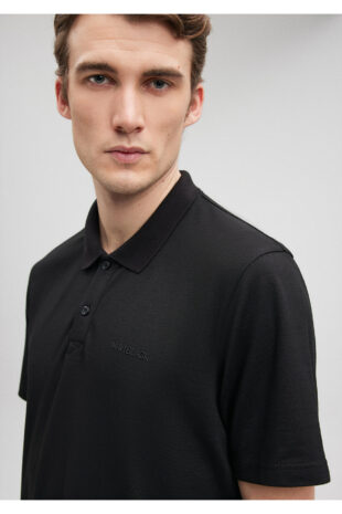 تیشرت یقه پولو سیاه مردانه ماوی | TYCXY75JPN170970876828811