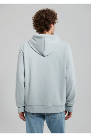 سویشرت آبی آستین استاندارد مردانه ماوی | 0S10087