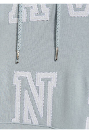 سویشرت آبی آستین استاندارد مردانه ماوی | 0S10087