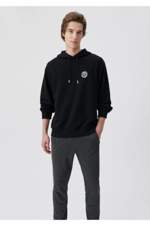 سویشرت خاکستری آستین استاندارد مردانه ماوی | 611786