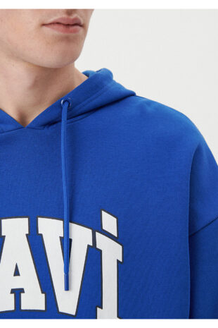 سویشرت آبی آستین استاندارد مردانه ماوی | 67149