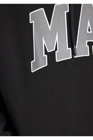 سویشرت سیاه آستین استاندارد مردانه ماوی | 67149