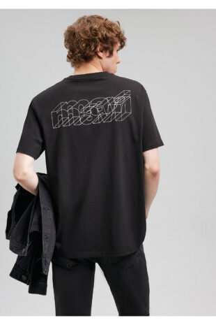 تی شرت خاکستری فاق نرمال مردانه ماوی | 611998