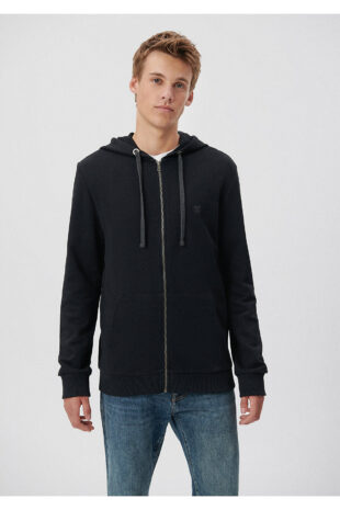 سویشرت سیاه آستین استاندارد مردانه ماوی | 065582-900