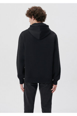 سویشرت سیاه آستین استاندارد مردانه ماوی | 65809