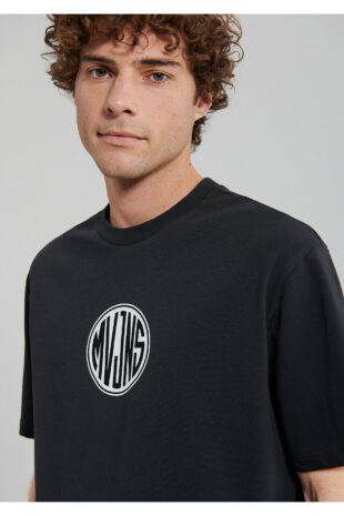 تی شرت خاکستری فاق نرمال آستین استاندارد مردانه ماوی | 612155