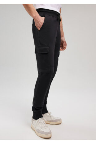 شلوار ورزشی سیاه فاق نرمال مردانه ماوی | 066225-900