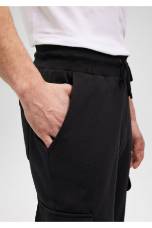 شلوار ورزشی سیاه فاق نرمال مردانه ماوی | 066225-900