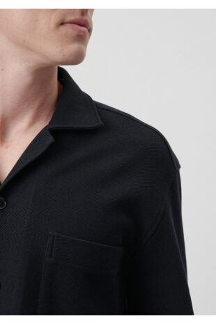 پیراهن خاکستری آستین استاندارد مردانه ماوی | 210725