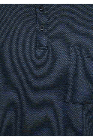 تیشرت یقه پولو خاکستری آستین استاندارد مردانه ماوی | 611534