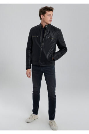 کت سیاه مردانه ماوی | 110345