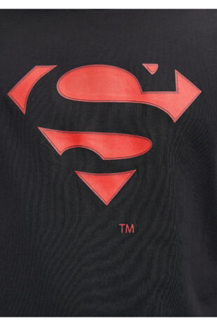 تی شرت سیاه فاق نرمال آستین استاندارد مردانه ماوی | 066875-900