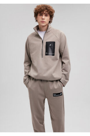 سویشرت قهوه ای مردانه ماوی | 0S10153