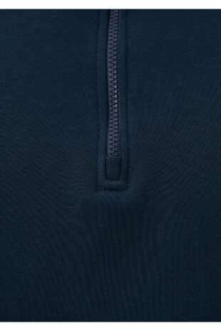 سویشرت لاجورد آستین استاندارد مردانه ماوی | 610908