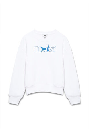 سویشرت صورتی آستین استاندارد دخترانه ماوی | 7S10001