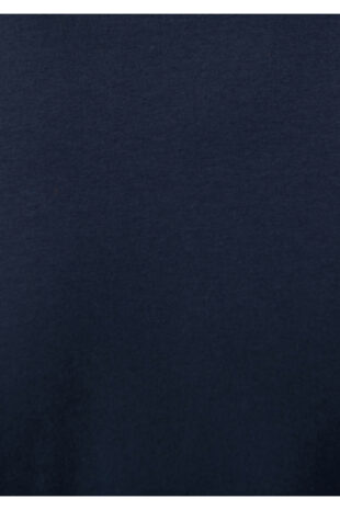 تی شرت لاجورد فاق نرمال آستین استاندارد مردانه ماوی | 062477-27308