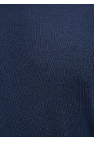 تی شرت لاجورد فاق نرمال آستین استاندارد مردانه ماوی | 063748-17588