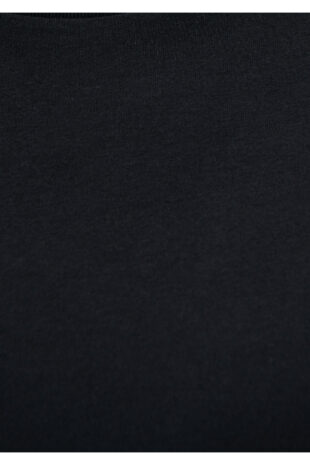 تی شرت سیاه فاق نرمال آستین استاندارد مردانه ماوی | 065574-900