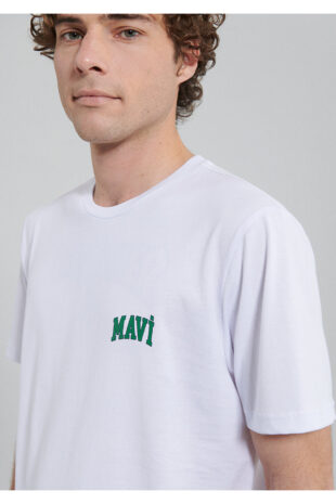 تی شرت صورتی فاق نرمال آستین استاندارد مردانه ماوی | 611714