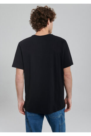 تی شرت خاکستری فاق نرمال آستین استاندارد مردانه ماوی | 611714