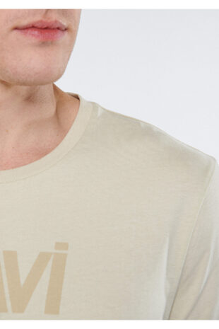 تی شرت قهوه ای فاق نرمال آستین استاندارد مردانه ماوی | 66846