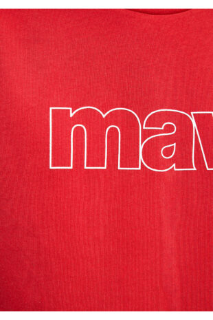 تی شرت قرمز فاق نرمال آستین استاندارد مردانه ماوی | 065781-34535