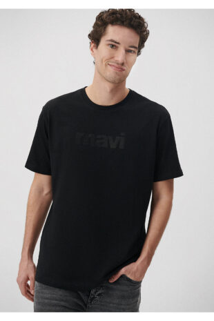 تی شرت خاکستری فاق نرمال آستین استاندارد مردانه ماوی | 611807