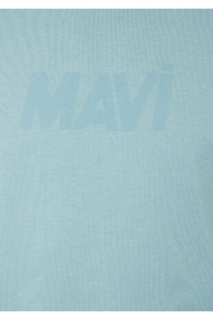 تی شرت آبی فاق نرمال آستین استاندارد مردانه ماوی | 66846