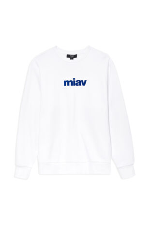 سویشرت سفید آستین استاندارد مردانه ماوی | 610925