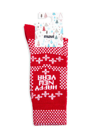 جوراب قرمز مردانه ماوی | 911256