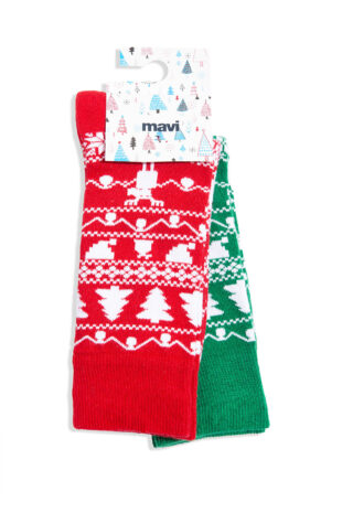 جوراب قرمز مردانه ماوی | 911390