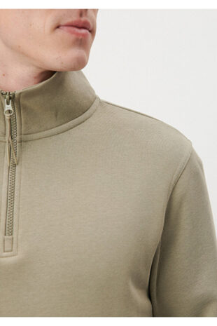 سویشرت سبز آستین استاندارد مردانه ماوی | 610908