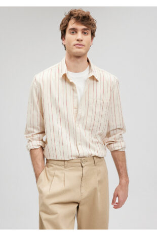 پیراهن قرمز مردانه ماوی | 210835