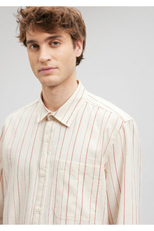 پیراهن قرمز مردانه ماوی | 210835