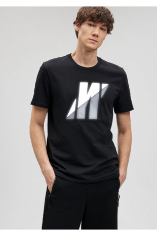 تی شرت سیاه مردانه ماوی | 612174