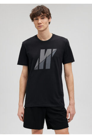 تی شرت سیاه مردانه ماوی | 612174