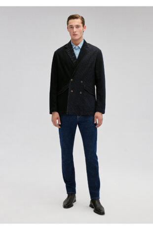 کت لاجورد آستین استاندارد مردانه ماوی | 110372