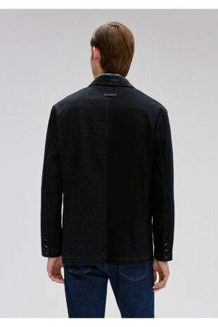 کت لاجورد آستین استاندارد مردانه ماوی | 110372