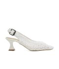 iranmango | کپی - PC-53081 کفش پاشنه بافته زنانه Mink TER-202400053081TZ