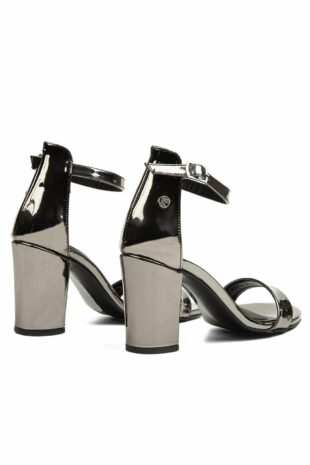 ® | Pc-52200-3951 پلاتینیوم - کفش پاشنه دار زنانه طلایی زنانه پیر کاردین | PC-52200