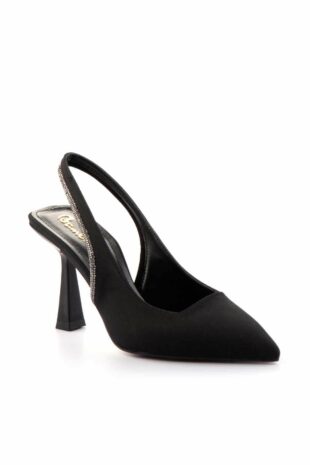 کفش کلاسیک پاشنه بلند سیاه زنانه | K012315555 Bambi