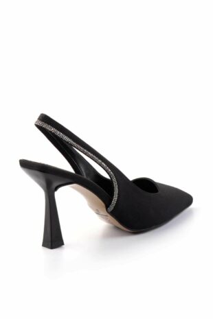 کفش کلاسیک پاشنه بلند سیاه زنانه | K012315555 Bambi