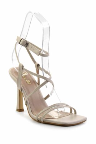 کفش کلاسیک پاشنه بلند بژ زنانه | K057260441 Bambi