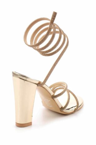 کفش مجلسی طلایی زنانه | K015750206 Bambi